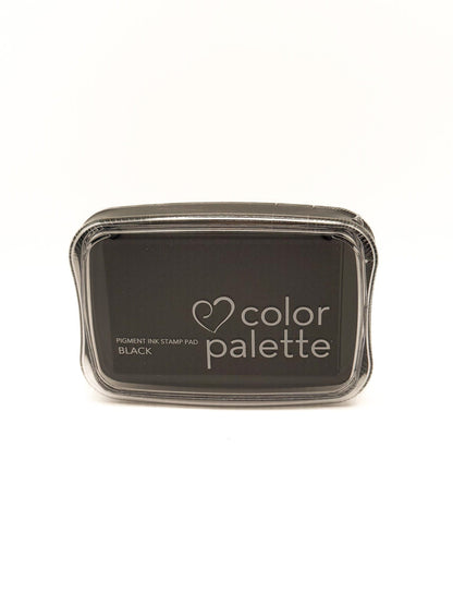 SANBY CO.,LTD. Stamps & Ink Pads Black Color Palette Pigment Ink Stamp Pad