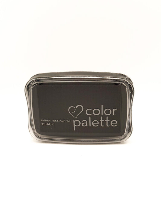 SANBY CO.,LTD. Stamps & Ink Pads Black Color Palette Pigment Ink Stamp Pad