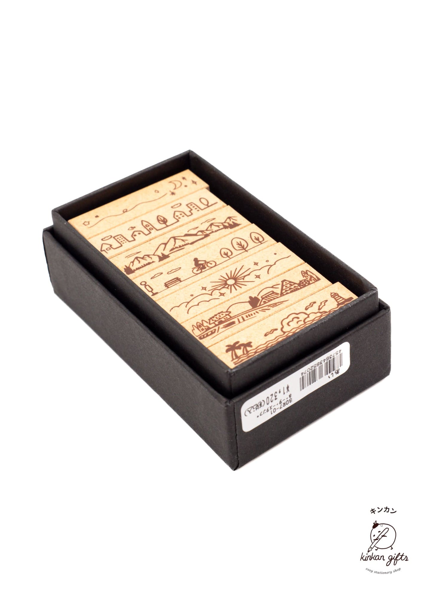 SANBY CO.,LTD. Stamps & Ink Pads SANBY x Avec Amour Mini Stamp Set - 7-pcs