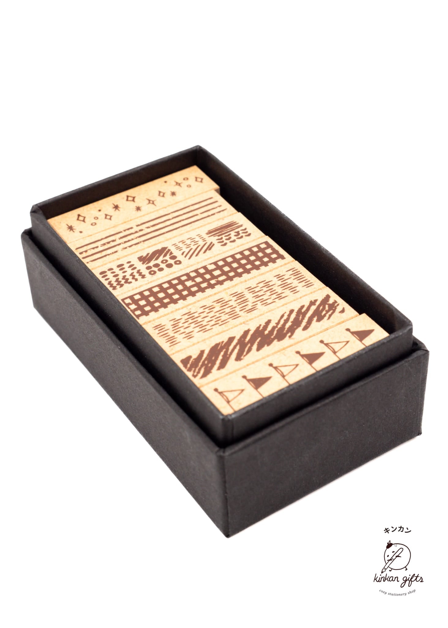 SANBY CO.,LTD. Stamps & Ink Pads SANBY x Avec Amour Mini Stamp Set - 7-pcs