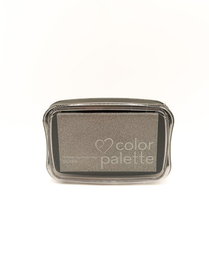 SANBY CO.,LTD. Stamps & Ink Pads Silver Color Palette Pigment Ink Stamp Pad