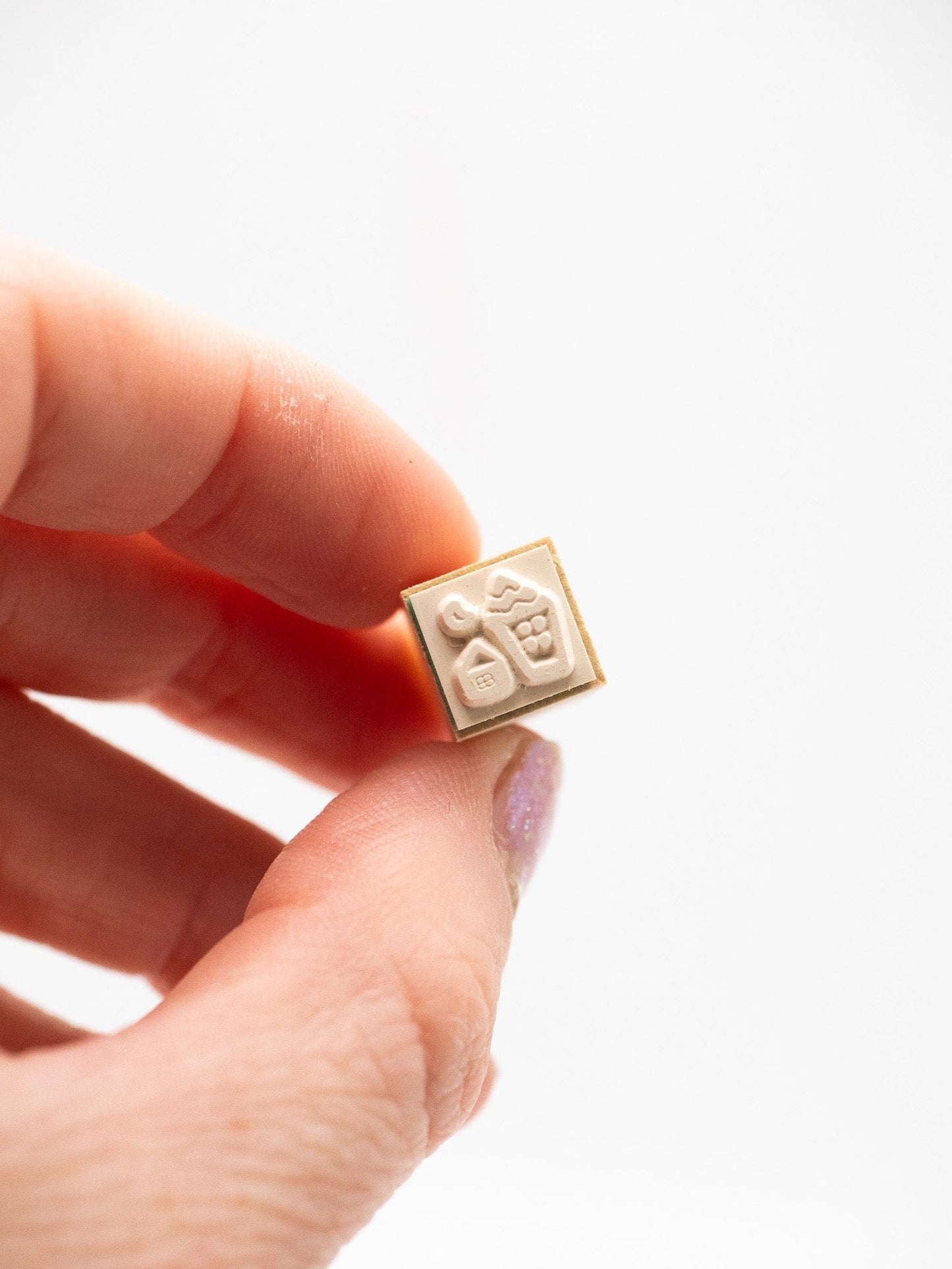 SANBY CO.,LTD. Stamps Wooden Stamp 12-pcs set - Nature