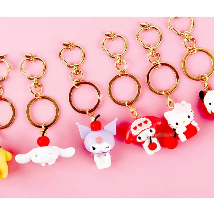 Sanrio Sweet Soda Cup Figure Keychain Key Ring -Open Box