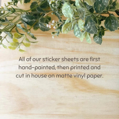 Seenee Scribbles Sticker Sheet Kiki's Delivery Service Sticker Sheet