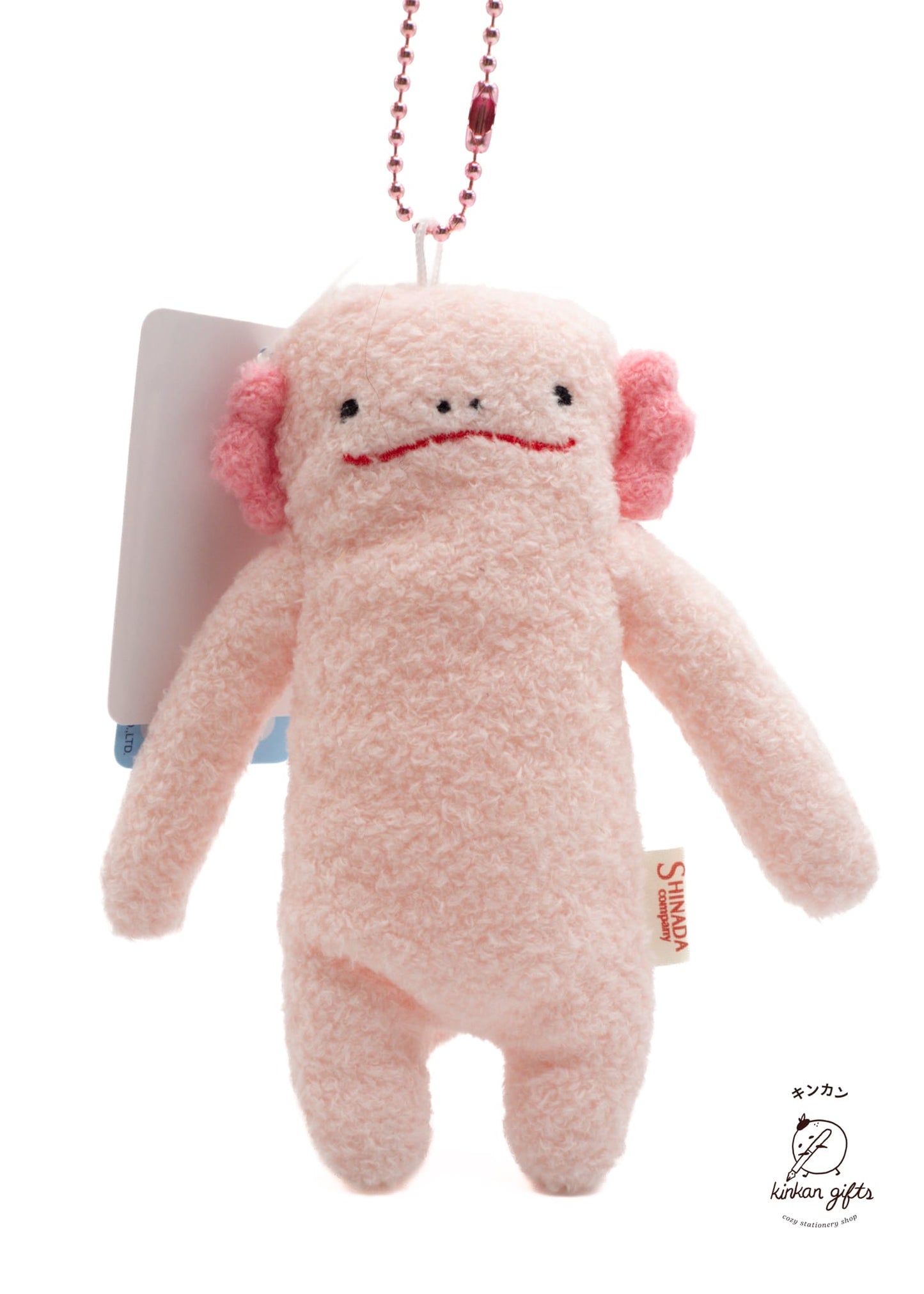 shinada co. Keychains axolotl Fumofumo-san Keychain Plushie