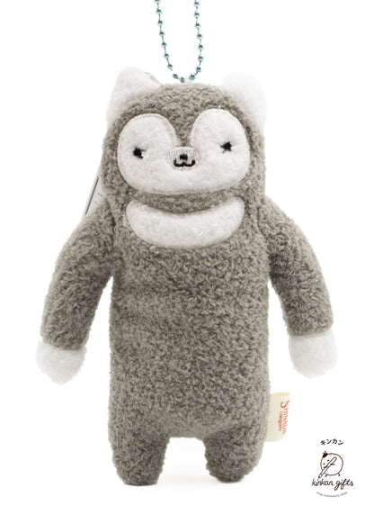 shinada co. Keychains wolf Fumofumo-san Keychain Plushie
