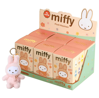 Shinjidai Miffy Bunny Plush Keychain Blind Box 6pcs in box