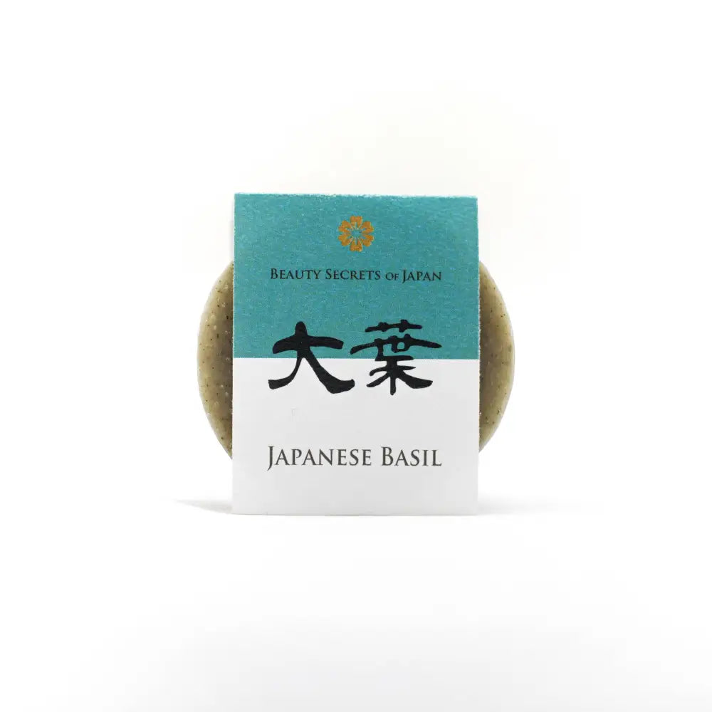 Beauty secrets of Japan Shiso Japanese Basil Soap