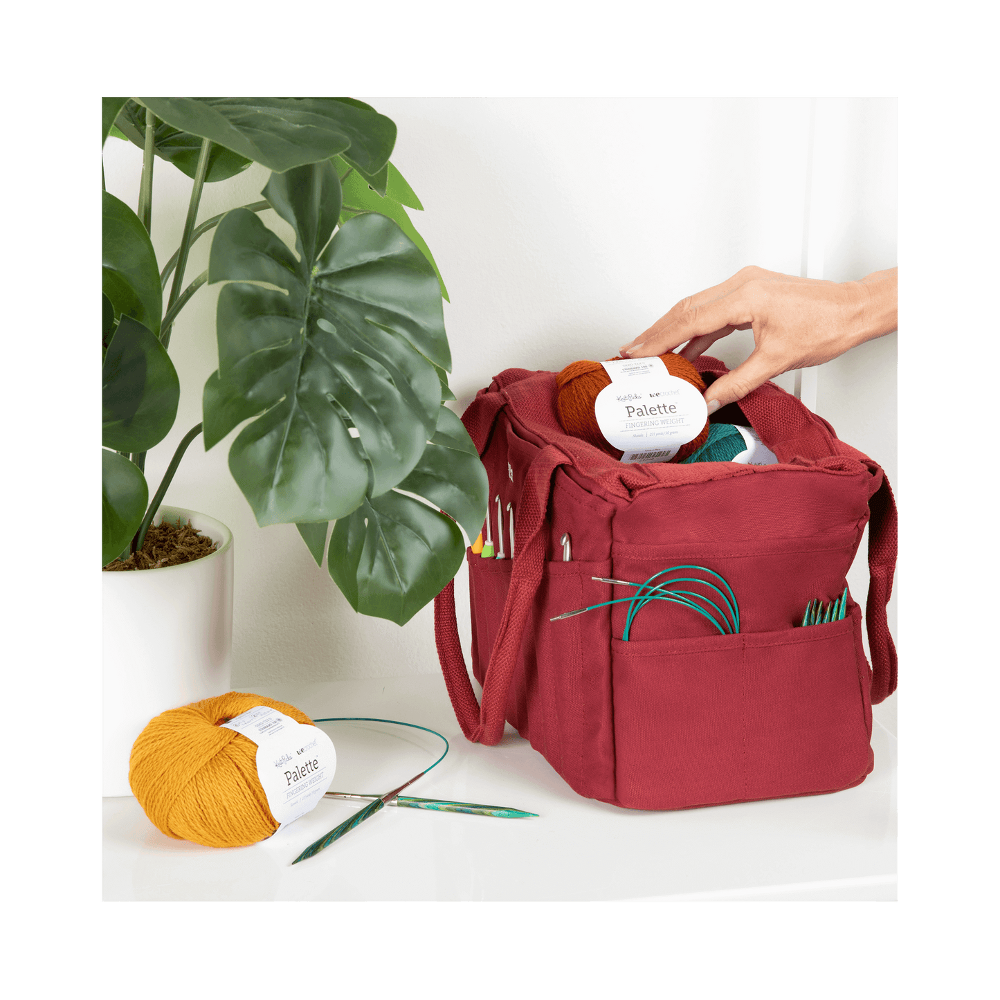 Soolla Cinnamon Soolla Studio Bag, Cinnamon, Pottery Tool Bag