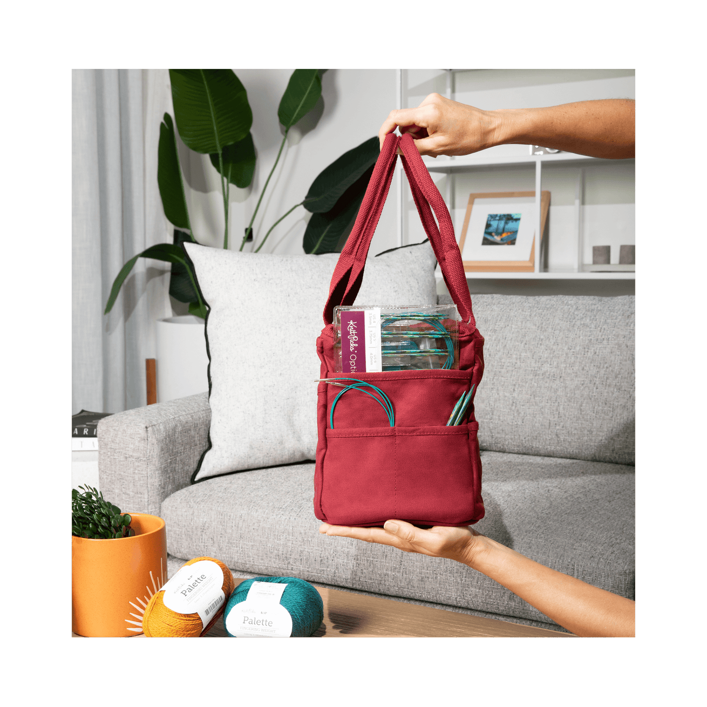 Soolla Cinnamon Soolla Studio Bag, Cinnamon, Pottery Tool Bag