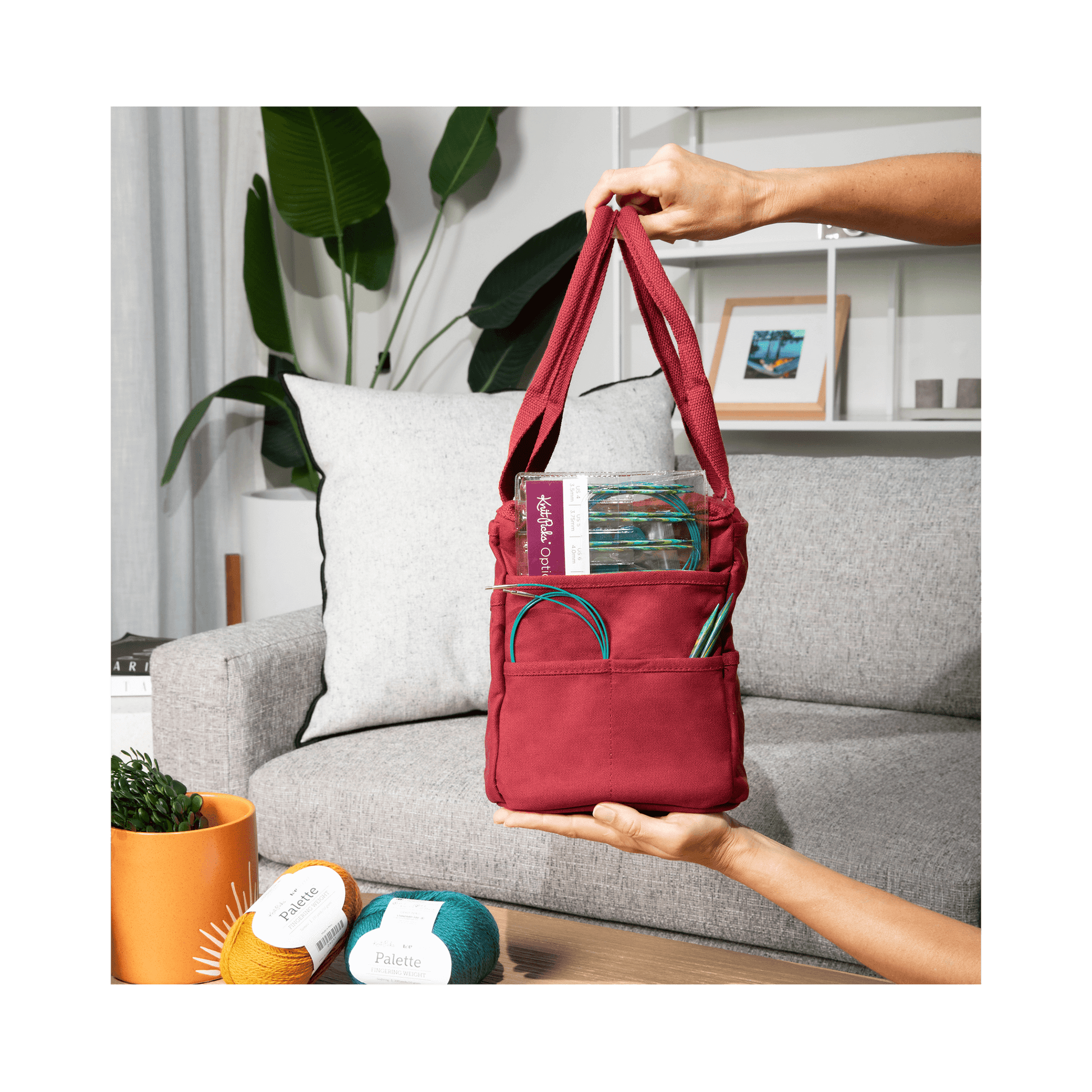 Soolla Cinnamon Soolla Studio Bag, Cinnamon, Pottery Tool Bag
