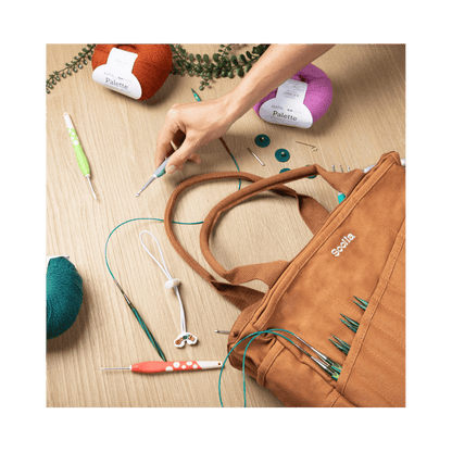 Soolla Cinnamon Soolla Studio Bag, Cinnamon, Pottery Tool Bag