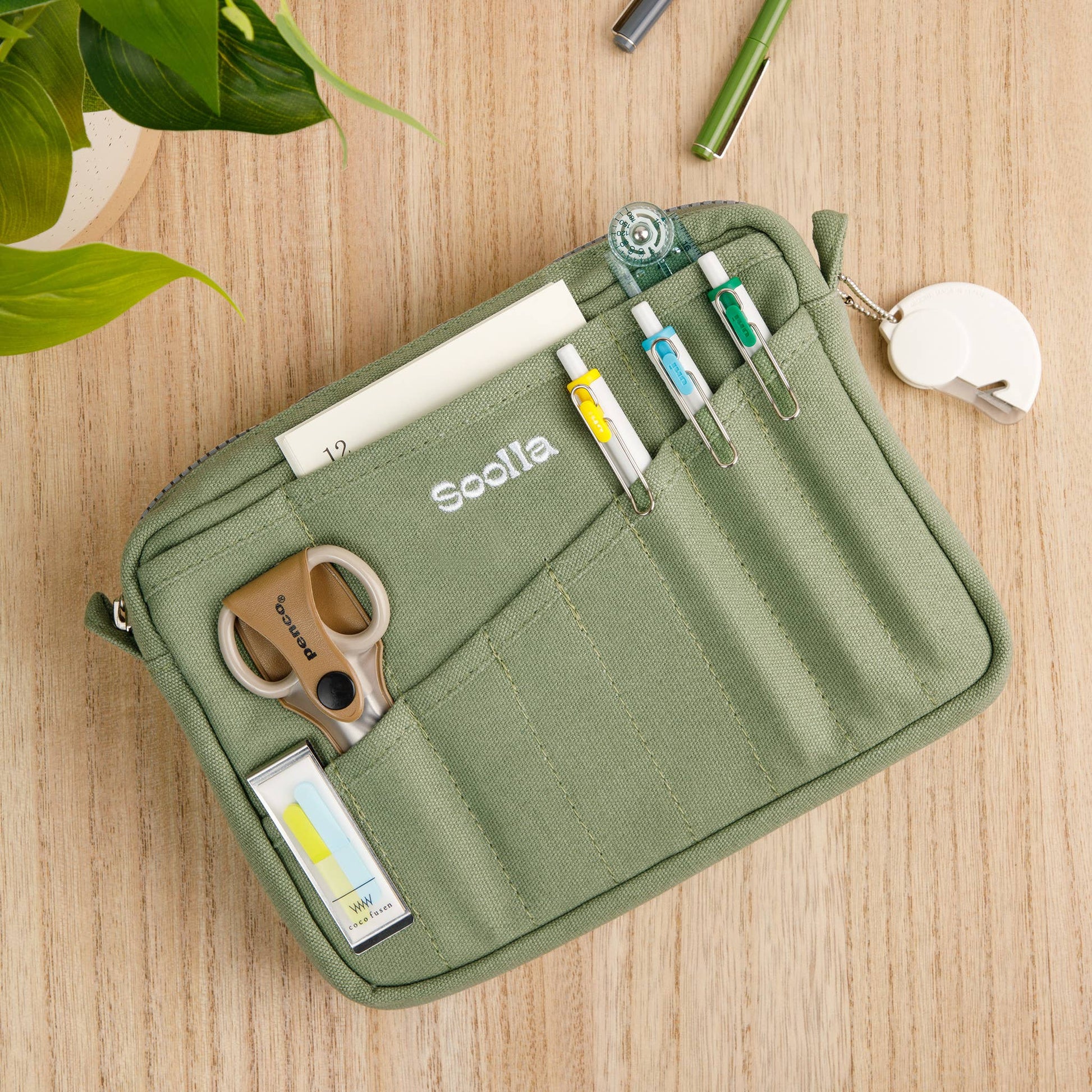 Soolla Cinnamon Soolla® Studio Pouch, Cinnamon