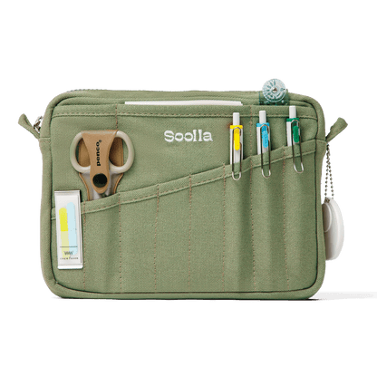 Soolla Ganja Green Soolla® Studio Pouch, Ganja Green