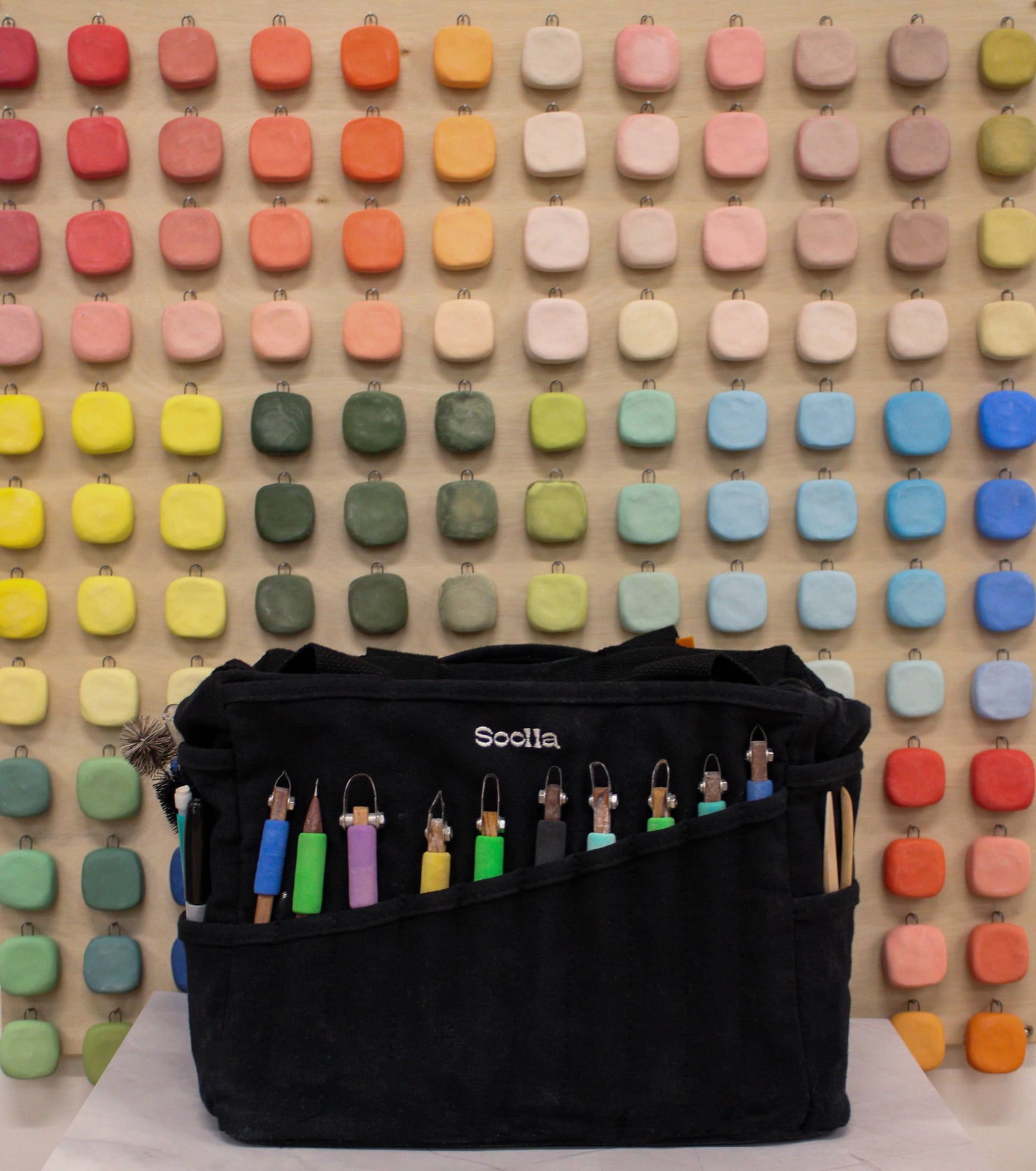 Soolla Soolla Studio Artist Bag, Blackout, Art Supply Bag