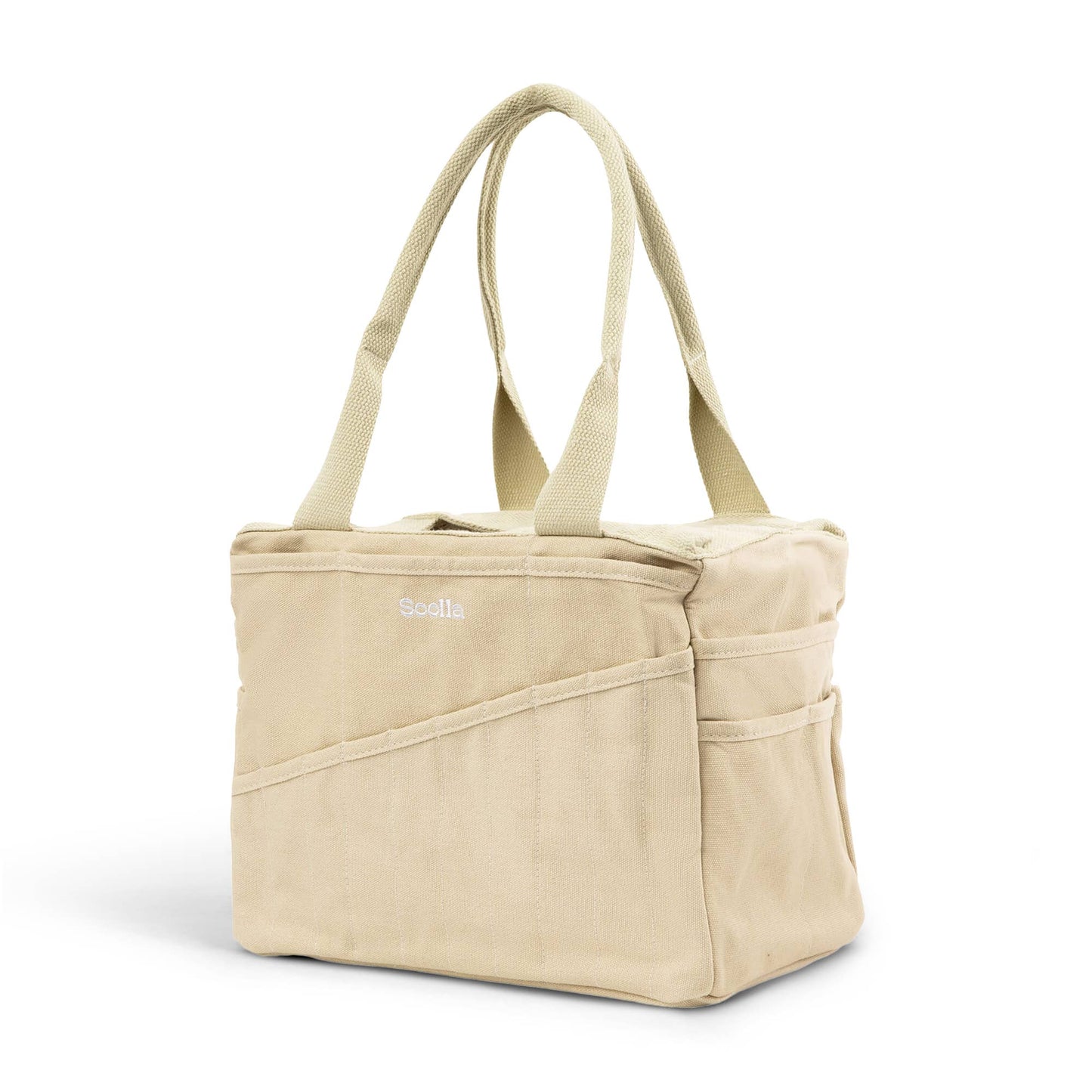 Soolla Soolla Studio Artist Bag, Boho Beige, Tool Bag Tote