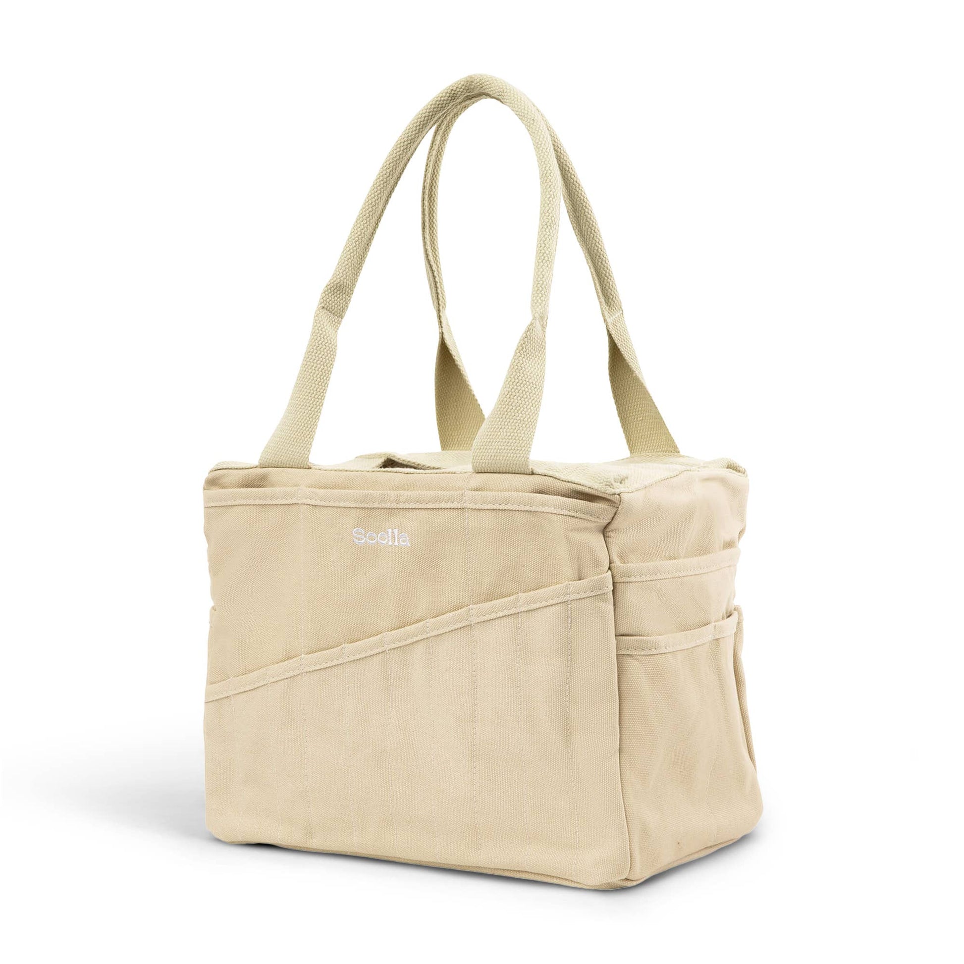 Soolla Soolla Studio Artist Bag, Boho Beige, Tool Bag Tote