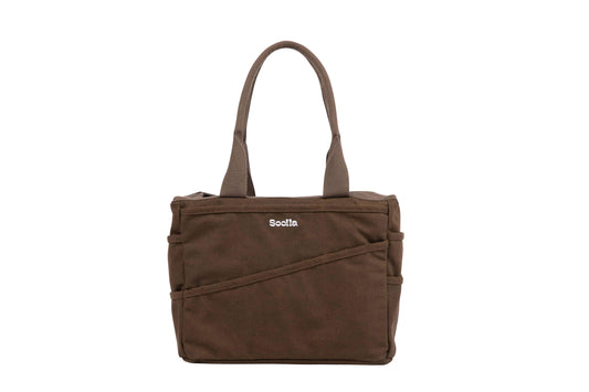 Soolla Soolla Studio Artist Bag, Coffee Bean, Craft Tote Bag