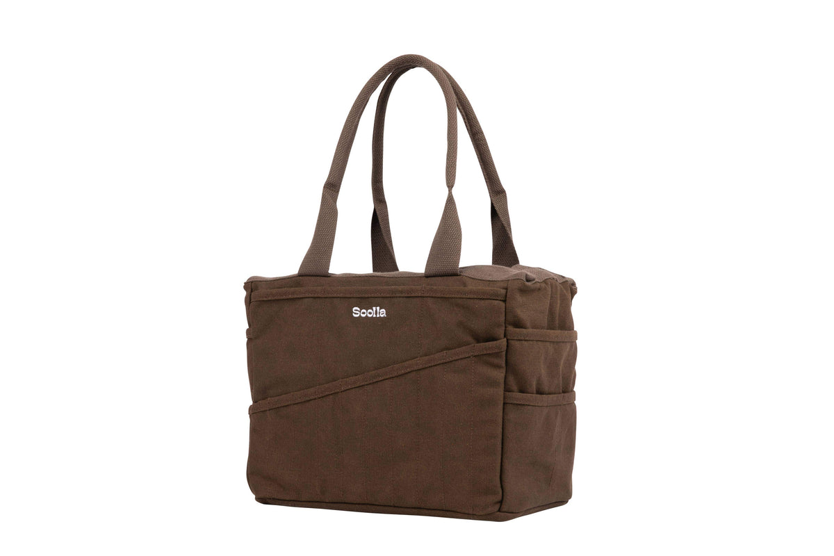 Soolla Soolla Studio Artist Bag, Coffee Bean, Craft Tote Bag