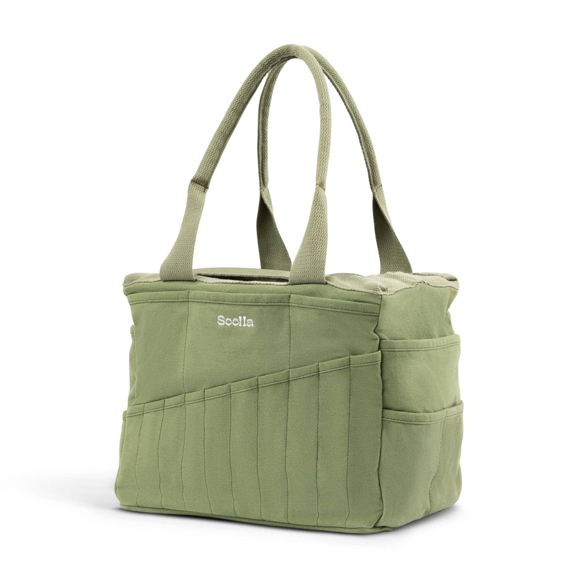 Soolla Soolla Studio Artist Bag, Ganja Green, Art Supplies Bag