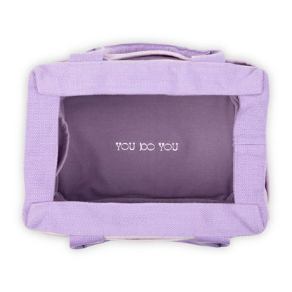 Soolla Soolla Studio Artist Bag, Lilac Love, Knitting Project Bag