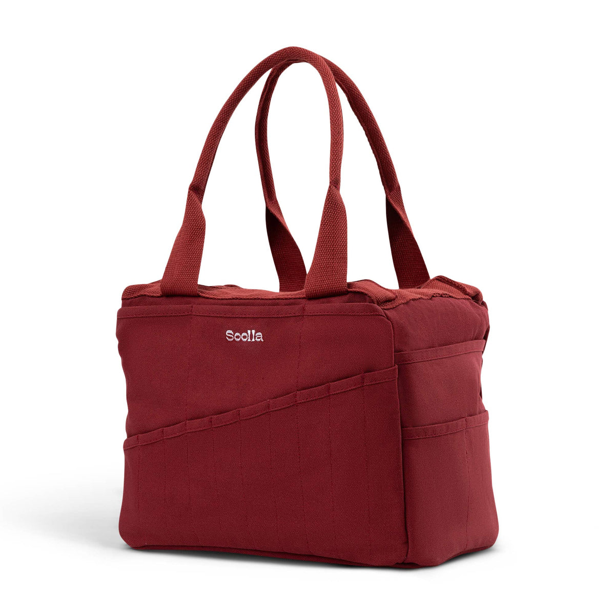Soolla Soolla Studio Artist Bag, Sangria, Knitting Crochet Yarn Bag