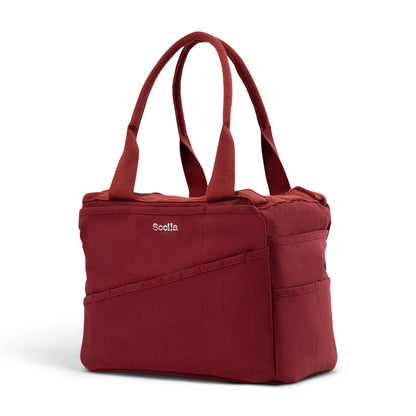 Soolla Soolla Studio Artist Bag, Sangria, Knitting Crochet Yarn Bag