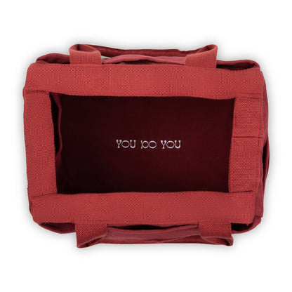 Soolla Soolla Studio Artist Bag, Sangria, Knitting Crochet Yarn Bag