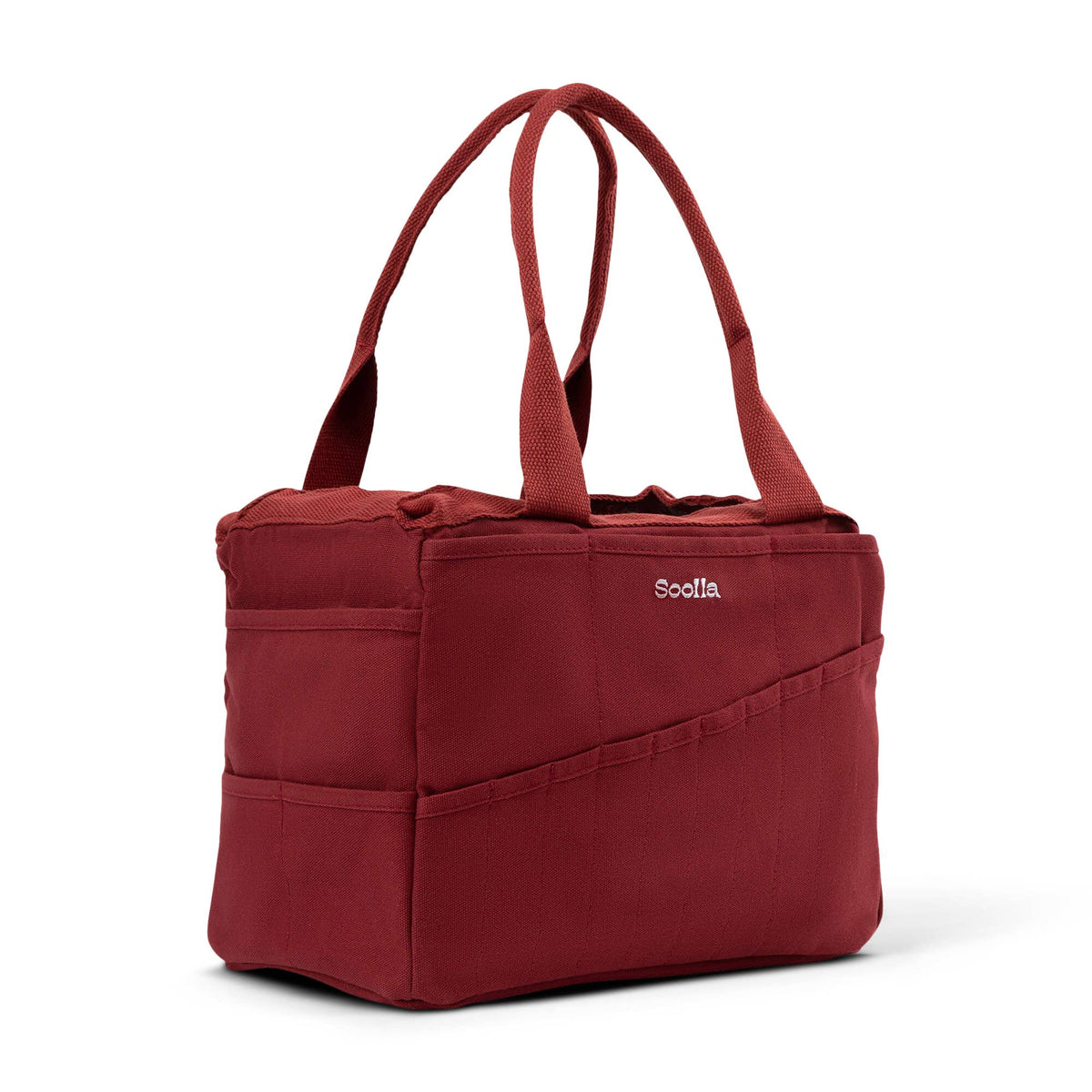 Soolla Soolla Studio Artist Bag, Sangria, Knitting Crochet Yarn Bag