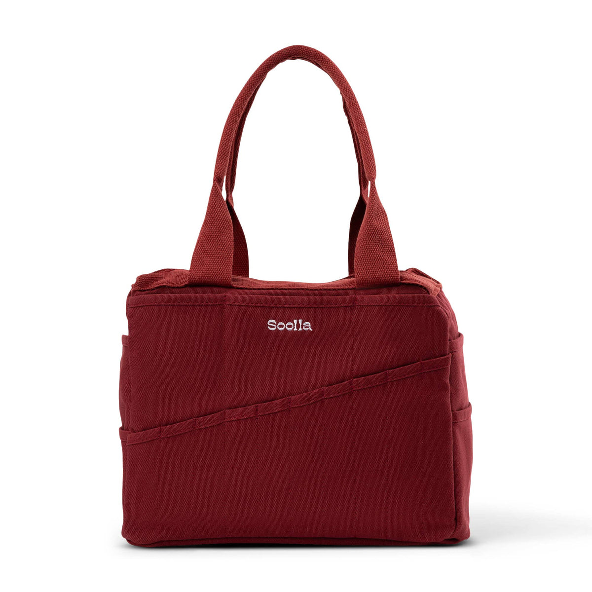Soolla Soolla Studio Artist Bag, Sangria, Knitting Crochet Yarn Bag