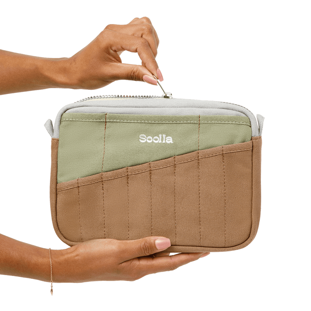 Soolla Soolla® Studio Pouch, Lilac Love (Stationery Pouch)