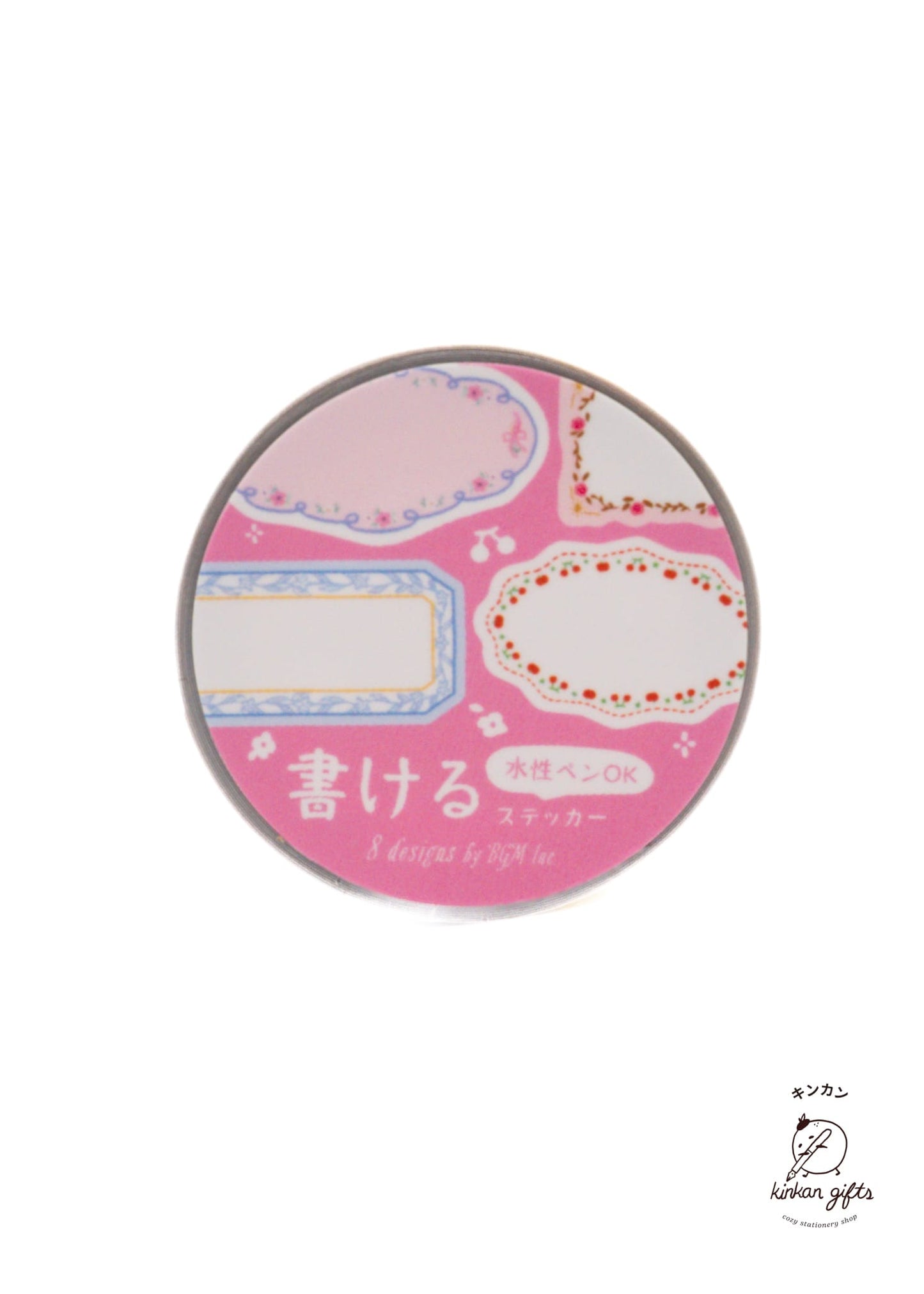 Spoon Inc. book accessories Flower Writable Sticker Roll