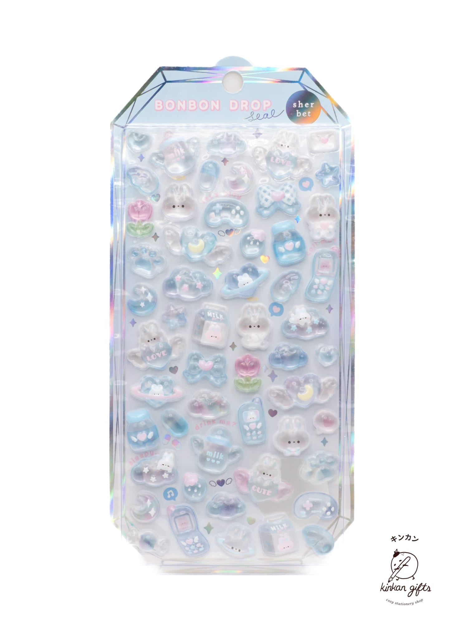 Spoon Inc. Decorative Stickers Baby Bunny Bon Bon Drop Sherbet