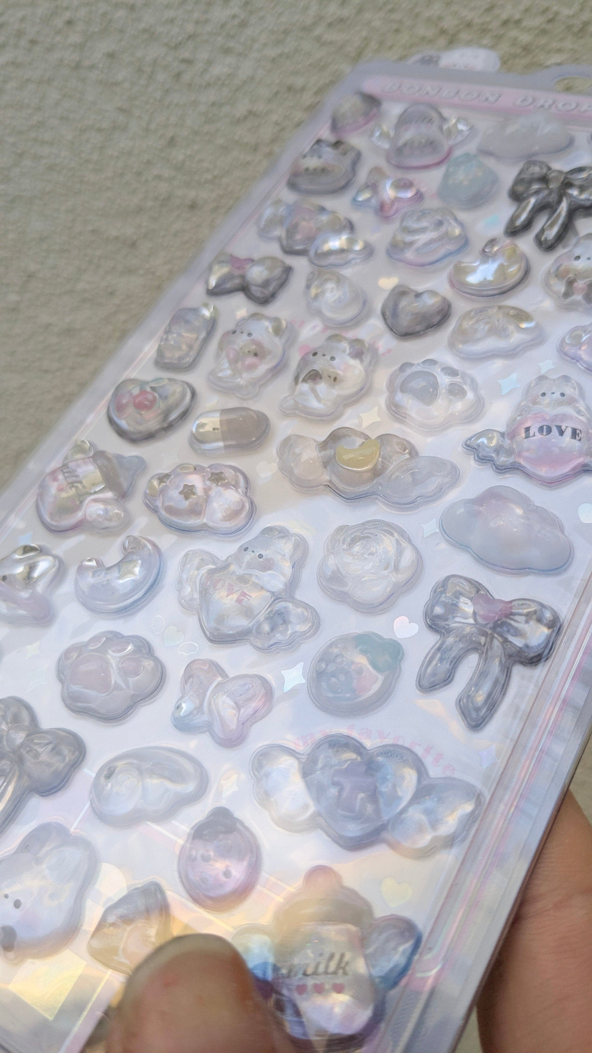 Spoon Inc. Decorative Stickers BonBon Drop Stickers