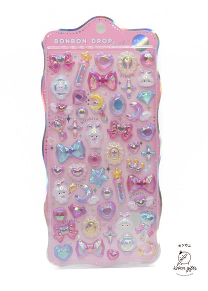 Spoon Inc. Decorative Stickers bunny bows BonBon Drop Stickers - Aurora