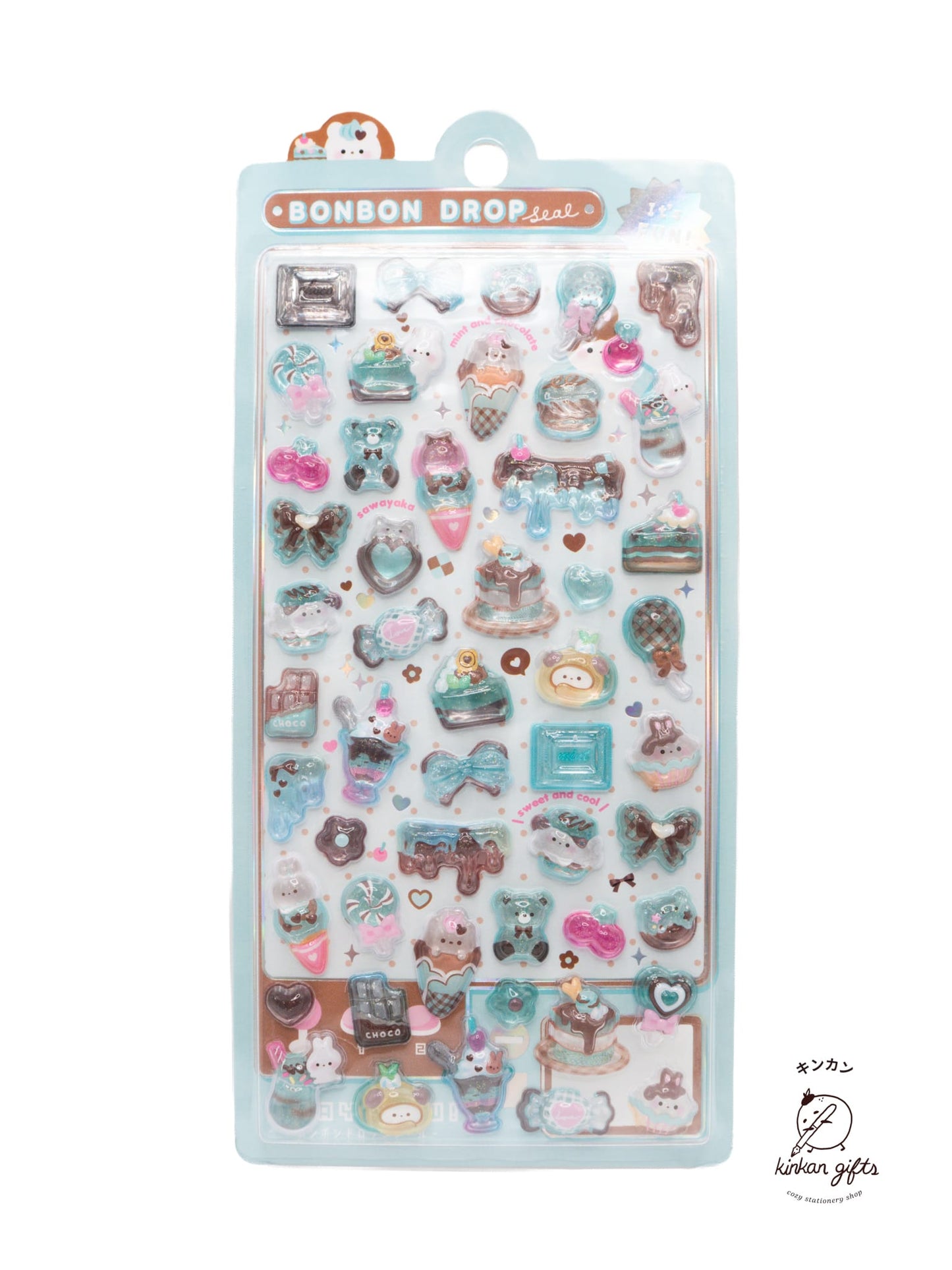 Spoon Inc. Decorative Stickers choco mint Bon Bon Drop Stickers - It's FUN! Vol. 1