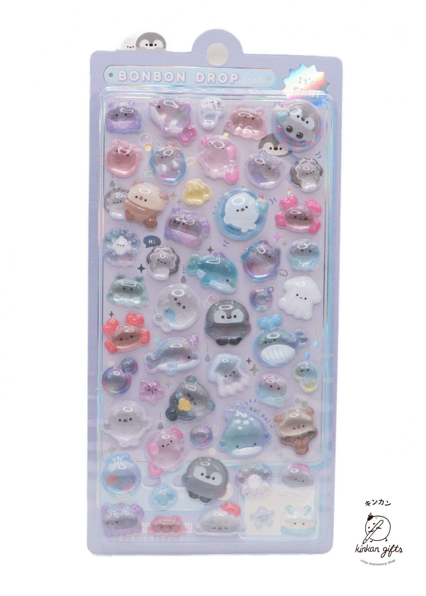 Spoon Inc. Decorative Stickers cuties of the sea BonBon Drop Stickers