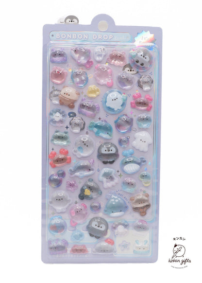 Spoon Inc. Decorative Stickers cuties of the sea BonBon Drop Stickers