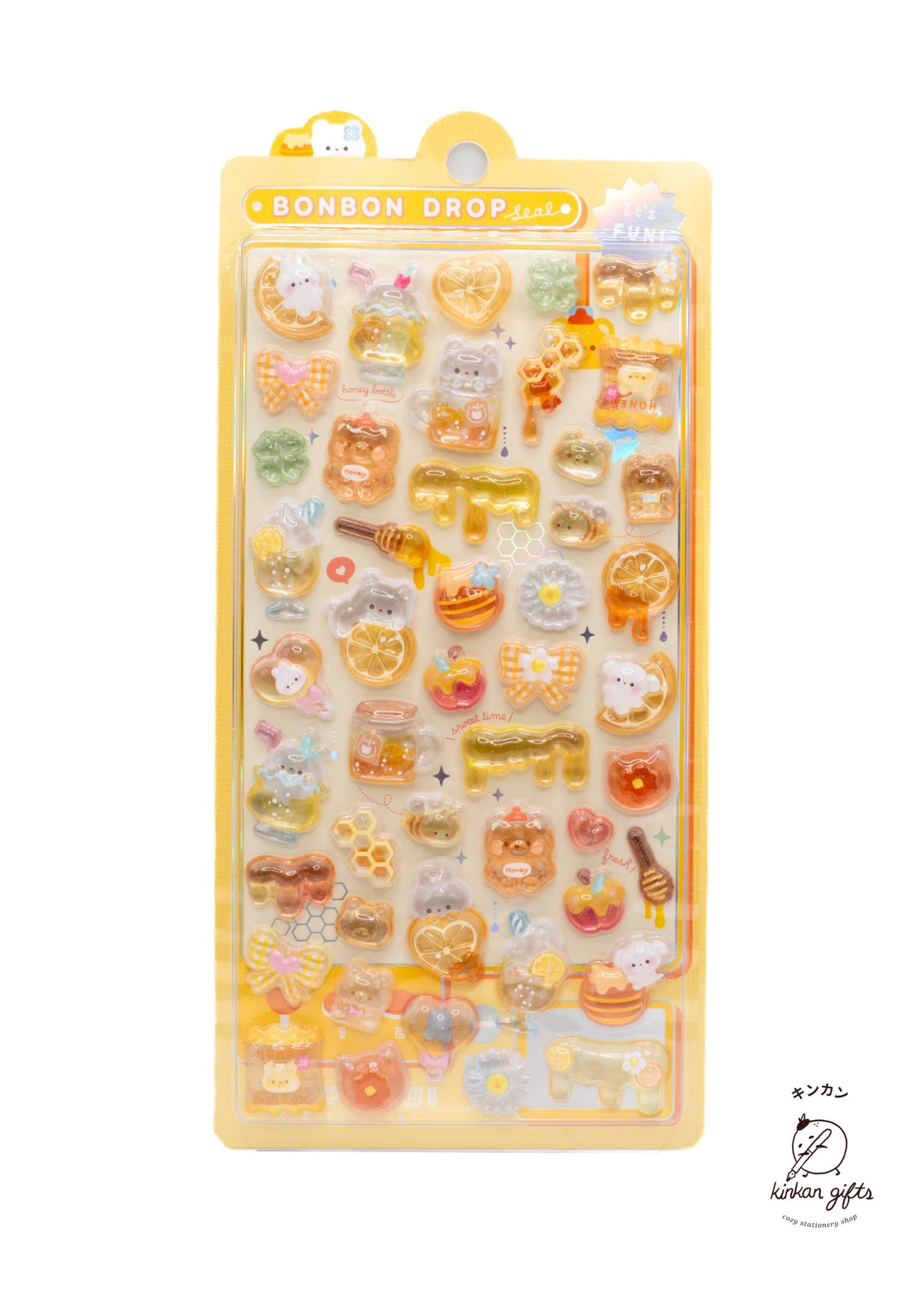 Spoon Inc. Decorative Stickers Honey Bon Bon Drop Seal - It's FUN!