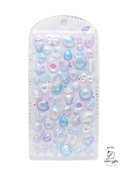 Spoon Inc. Decorative Stickers Kirameki Bon Bon Drop Stickers - Pearl Veil