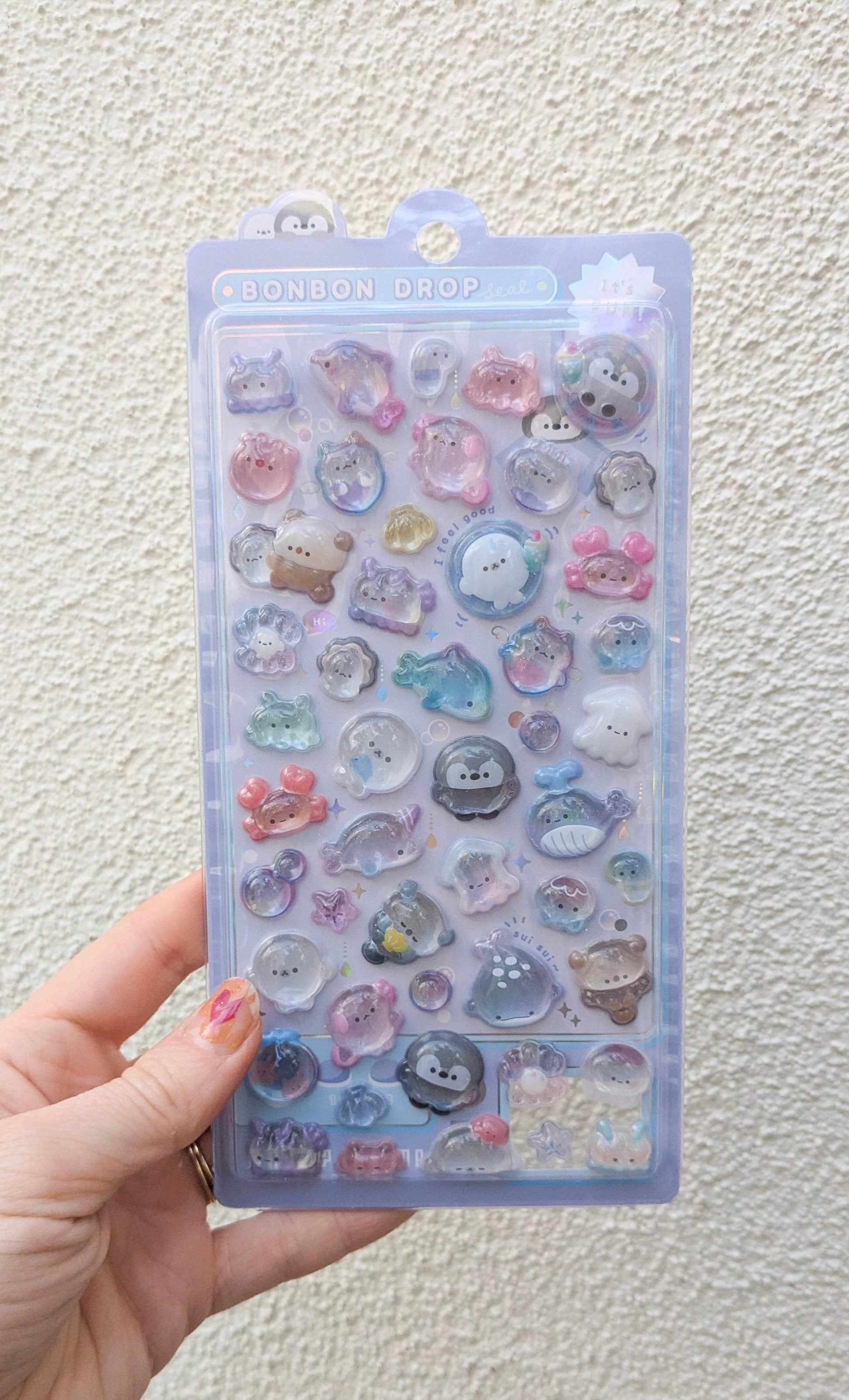 Spoon Inc. Decorative Stickers lilac BonBon Drop Stickers