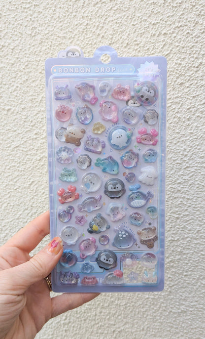 Spoon Inc. Decorative Stickers lilac BonBon Drop Stickers