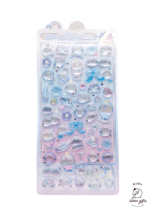 Spoon Inc. Decorative Stickers Shimaenaga Bon Bon Drop Seal - It's FUN!