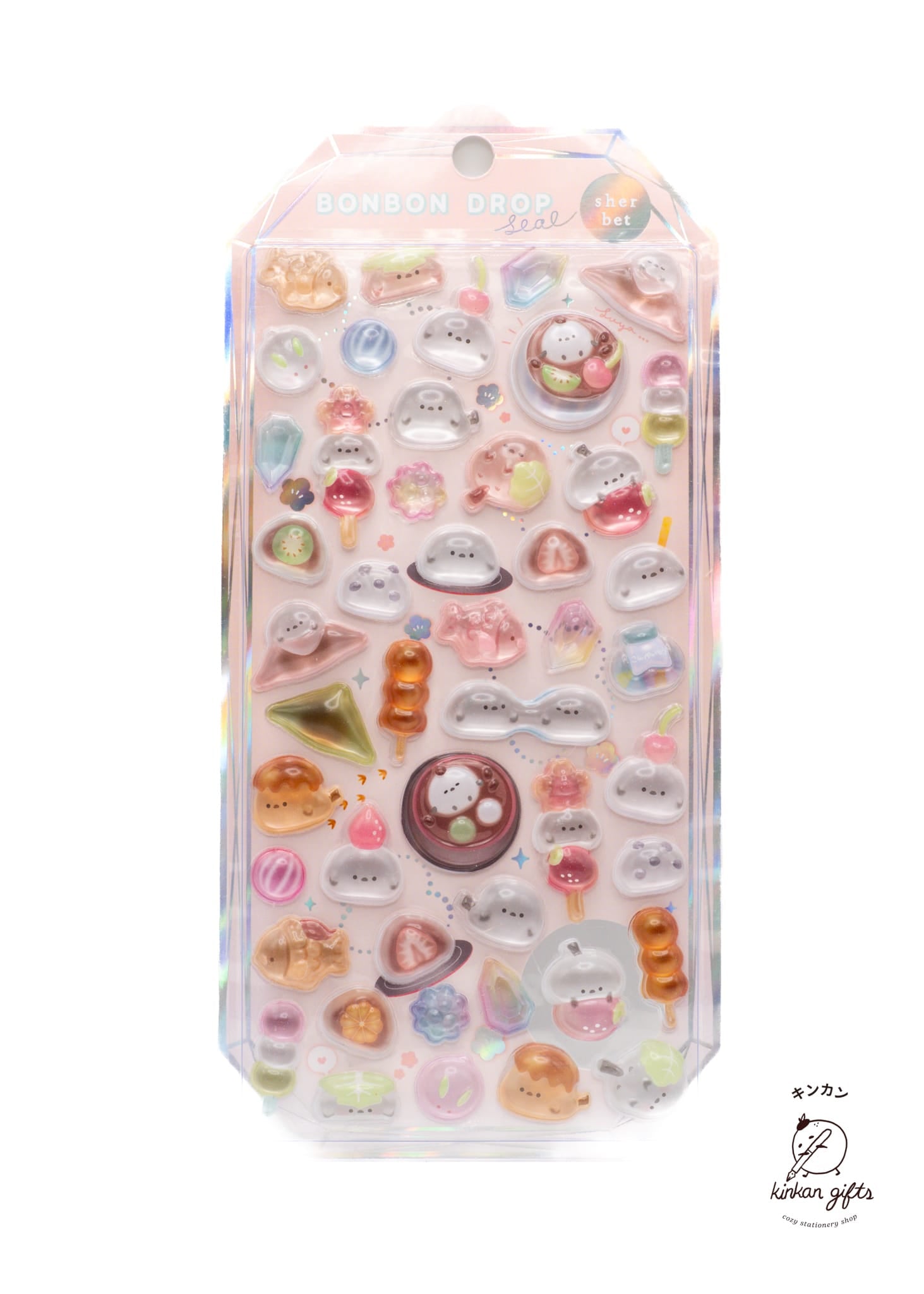 Spoon Inc. Decorative Stickers Snow Fairy Bon Bon Drop Seal - Sherbet