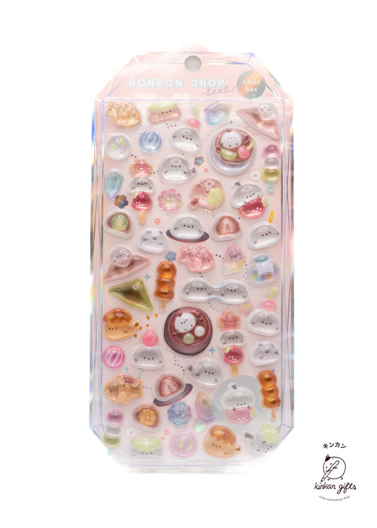 Spoon Inc. Decorative Stickers Snow Fairy Bon Bon Drop Seal - Sherbet