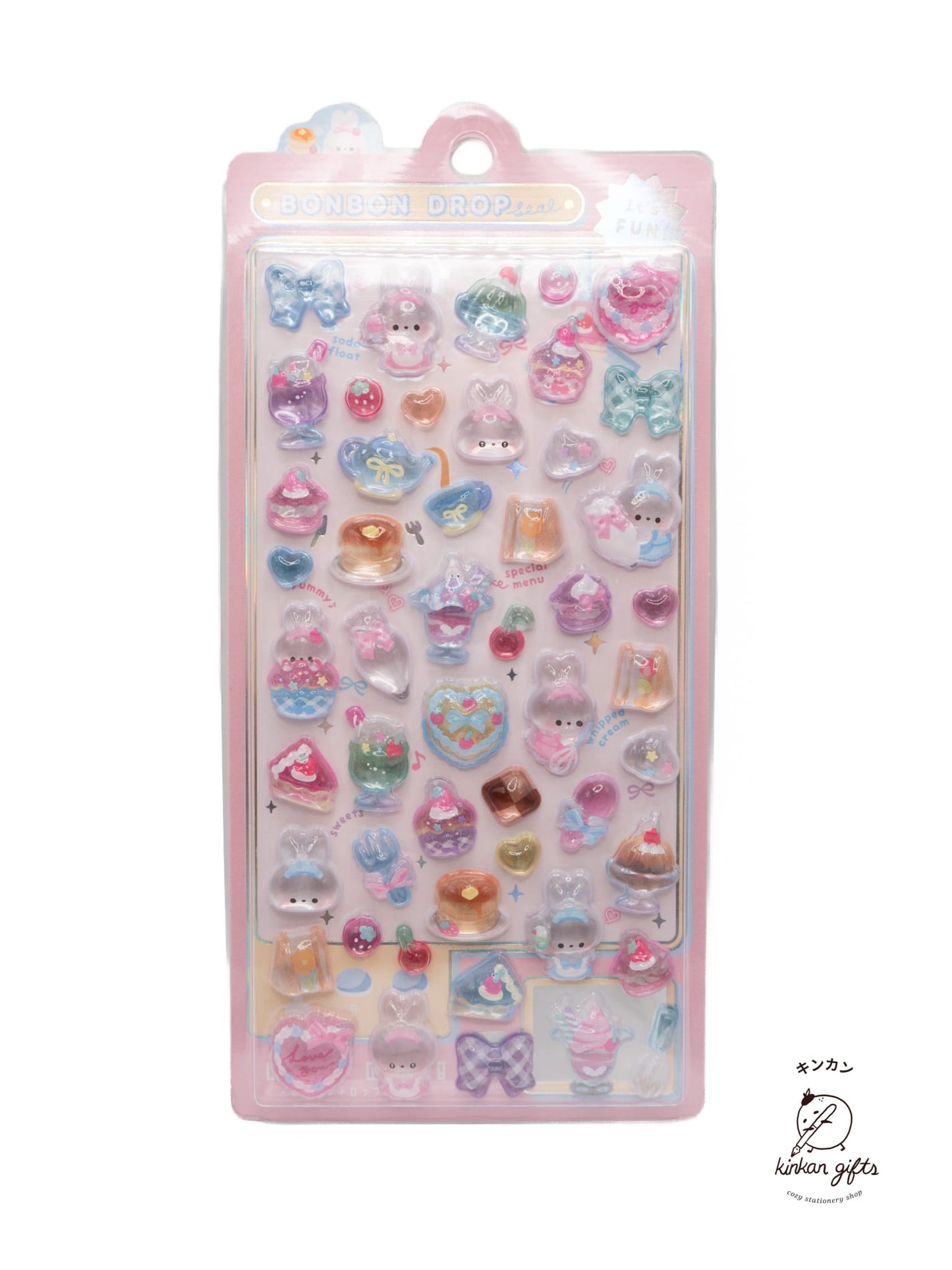 Spoon Inc. Decorative Stickers sweets Bon Bon Drop Stickers - It's FUN! Vol. 1