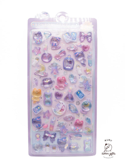 Spoon Inc. Decorative Stickers witch cat Bon Bon Drop Stickers - It's FUN! Vol. 1