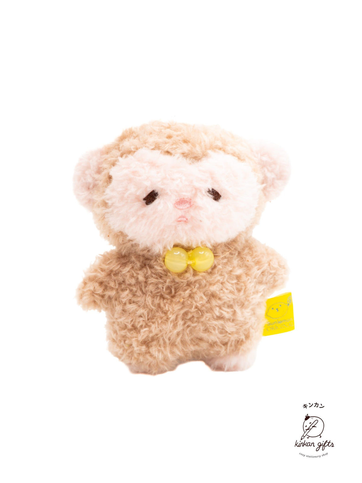 Spoon Inc. Keychains Monkey FuwaFuwa Tatton Keychain Plush