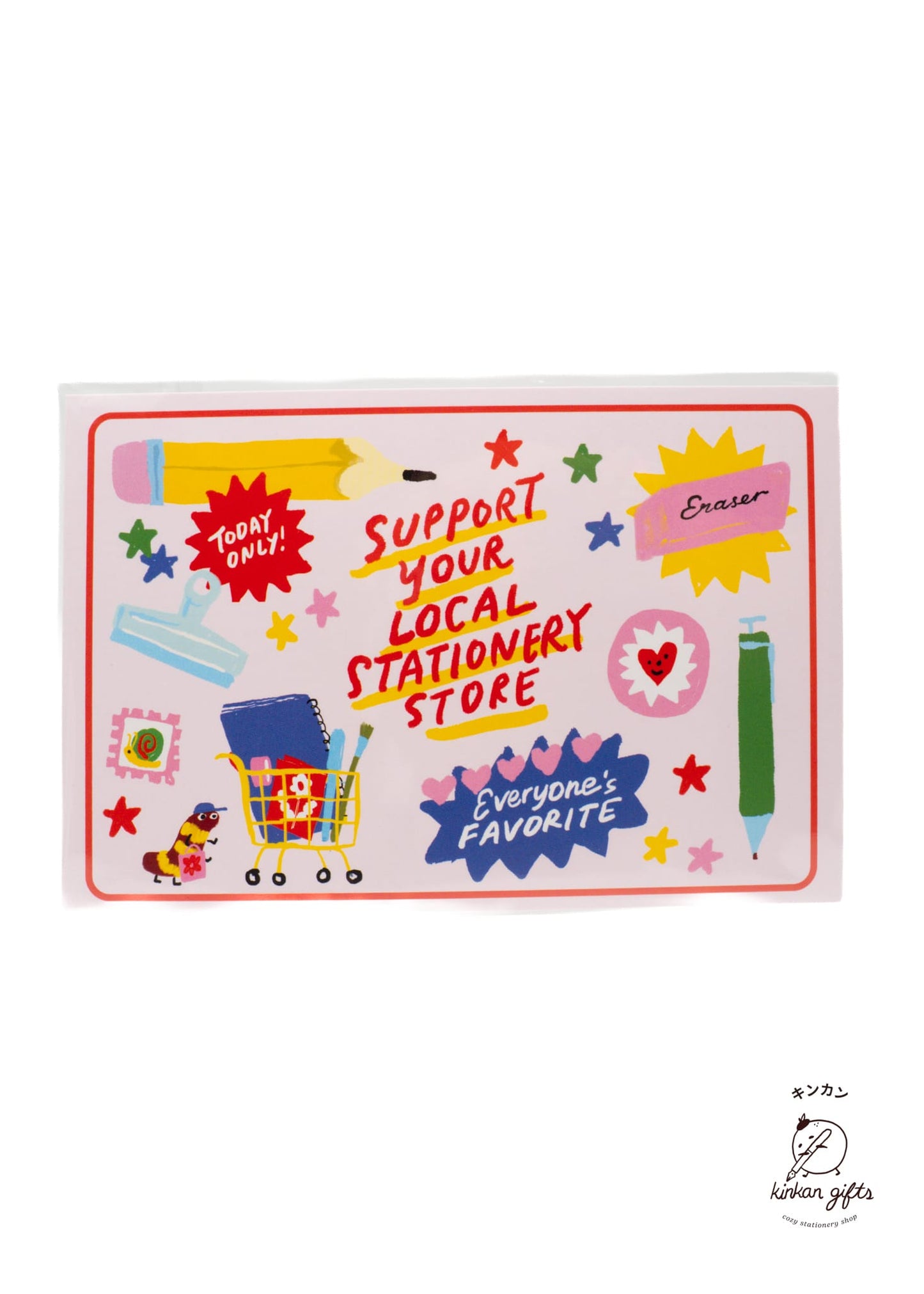 Stationery Store Day Stationery Store Day - 2026 Catalog Pattern Postcard