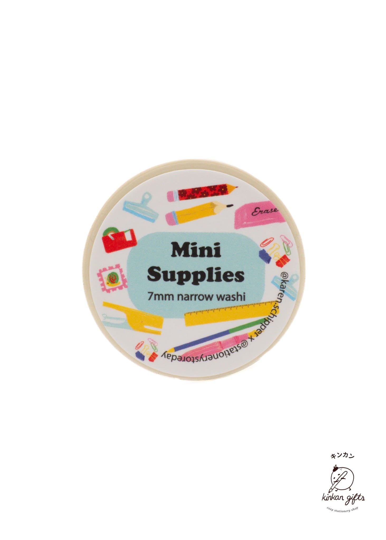 Stationery Store Day Stationery Store Day - Mini Supplies Narrow Washi Tape